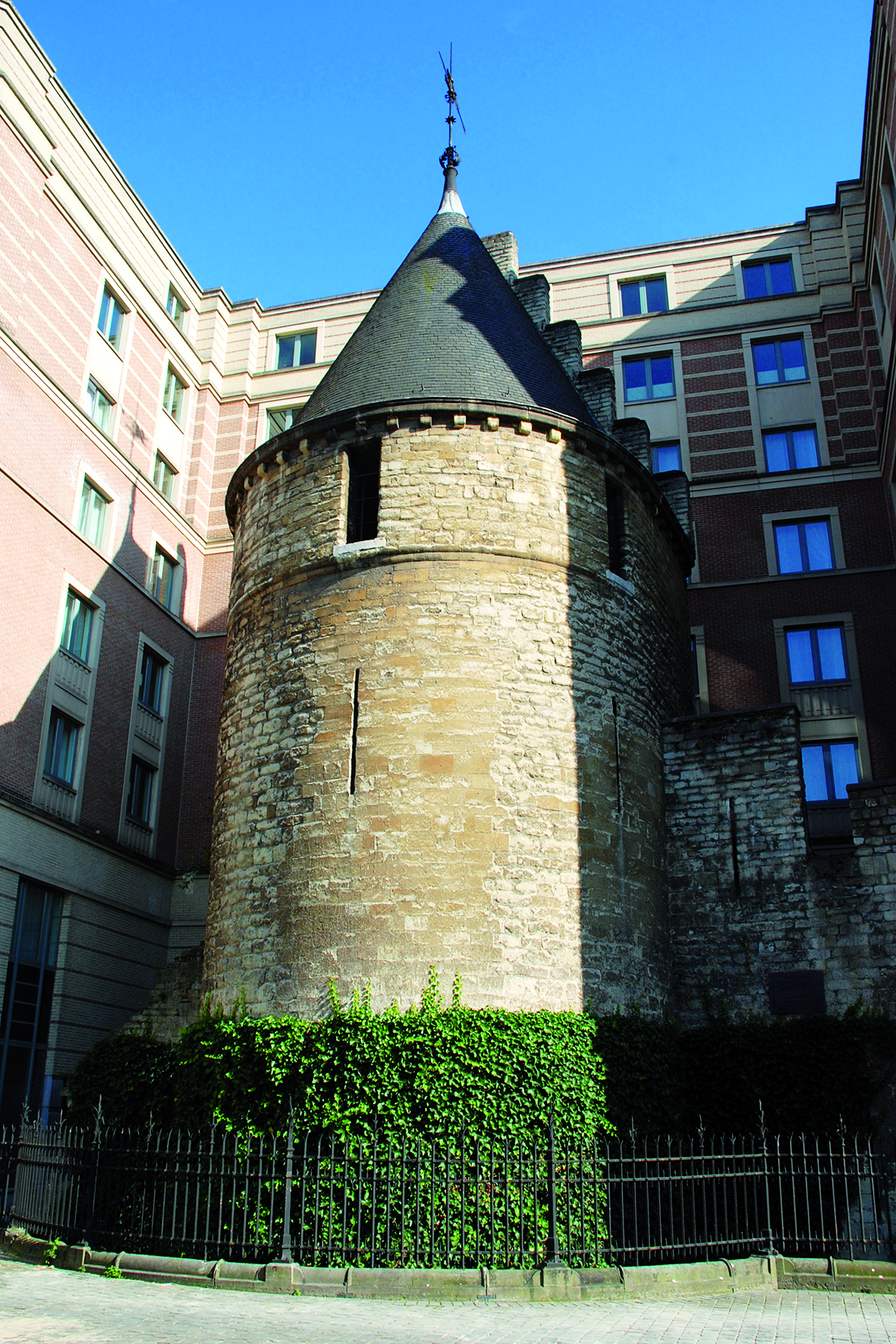 Brussels, fortified town