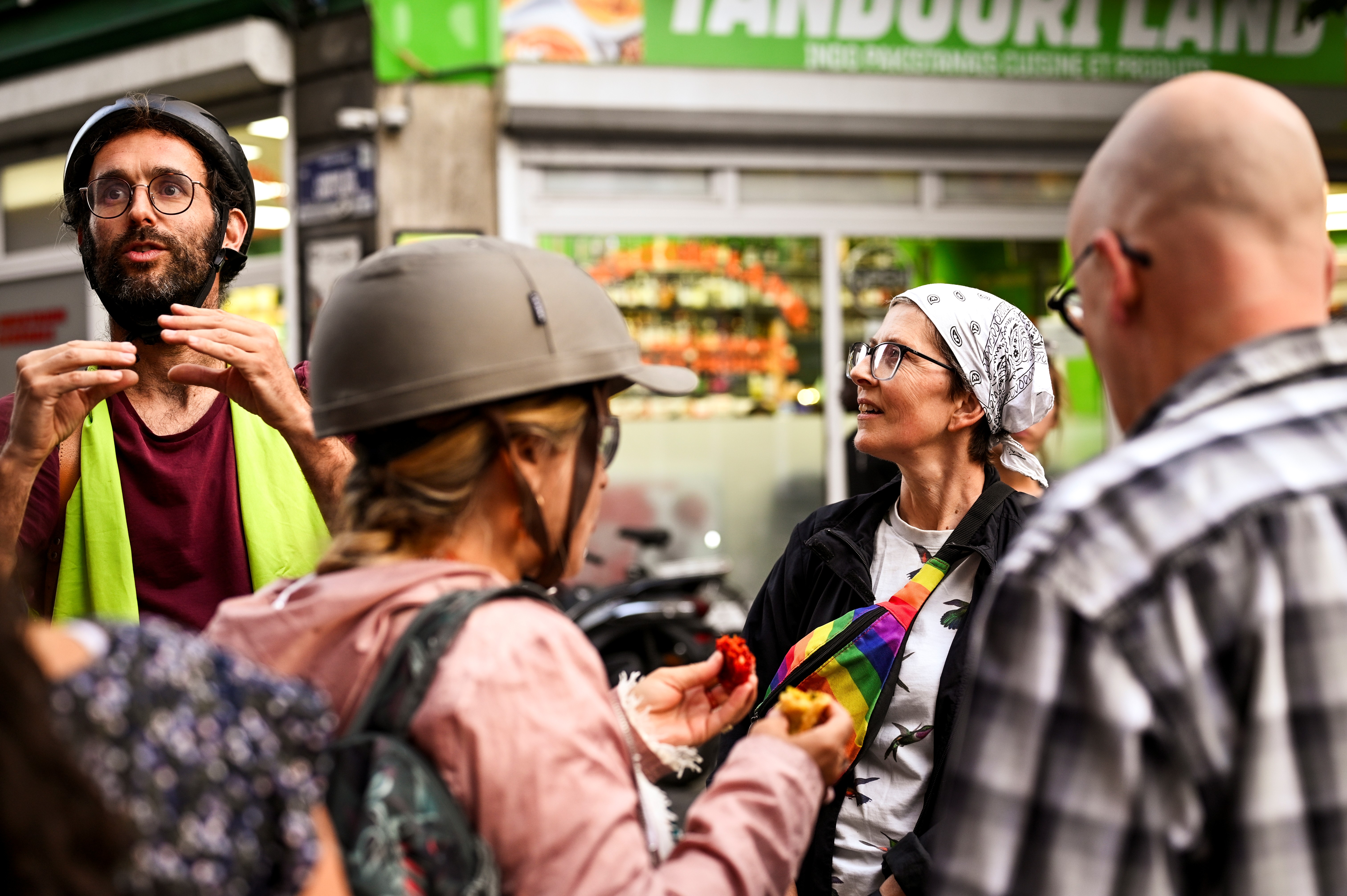 Bruxelles: un tour du monde culinaire à vélo