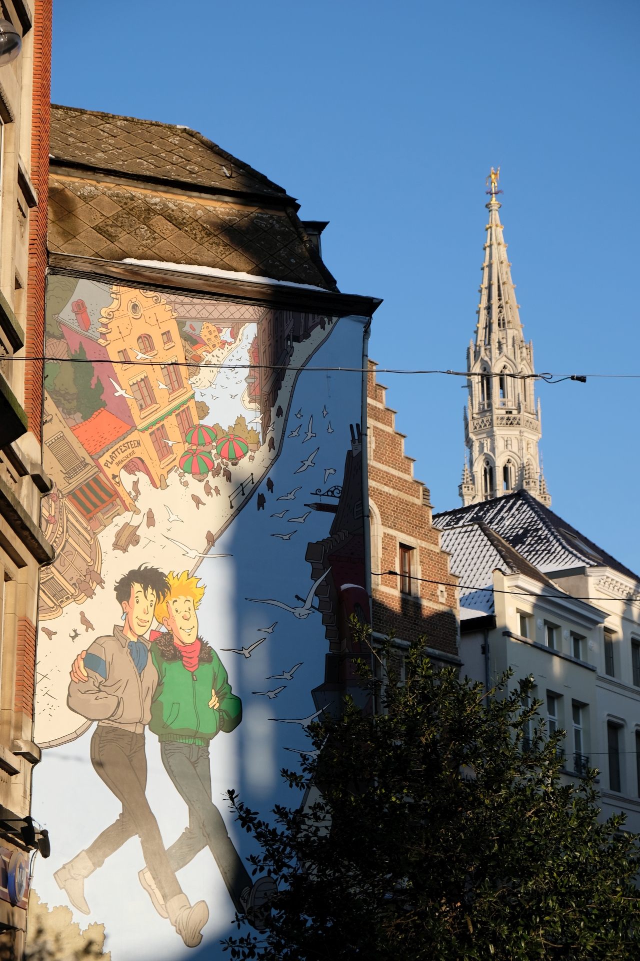 Bruxelles et la BD: un patrimoine mural