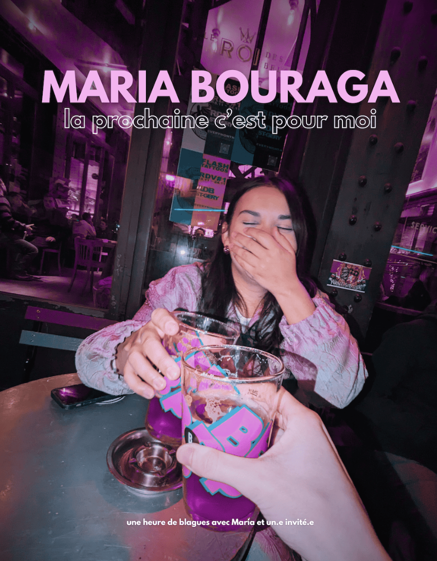 Maria Bouraga - La prochaine c'est pour moi