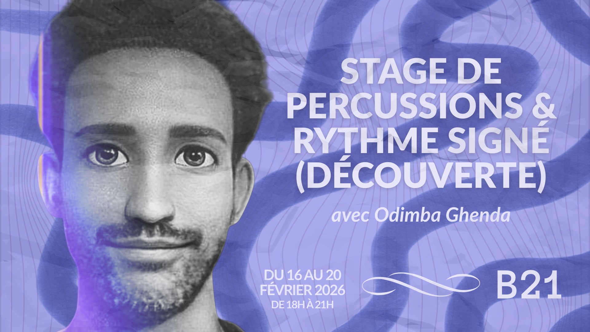 Stage de Percussions &amp; Rythme Signé – Découverte (avec Odimba Ghenda)