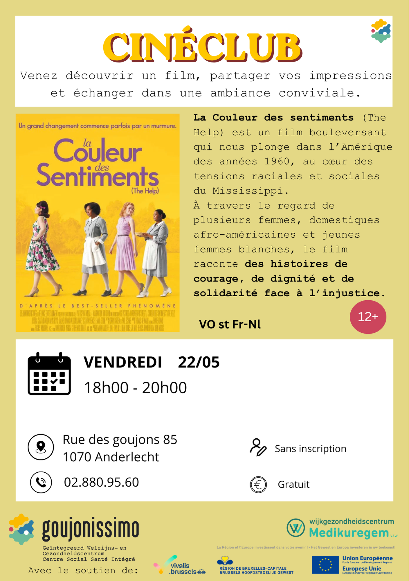Cinéclub Goujonissimo : The Help