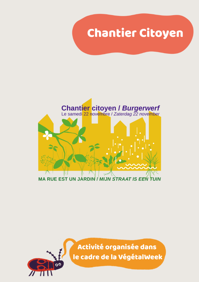 Chantier citoyen: Plantons tous ensemble un jardin d’eau de pluie