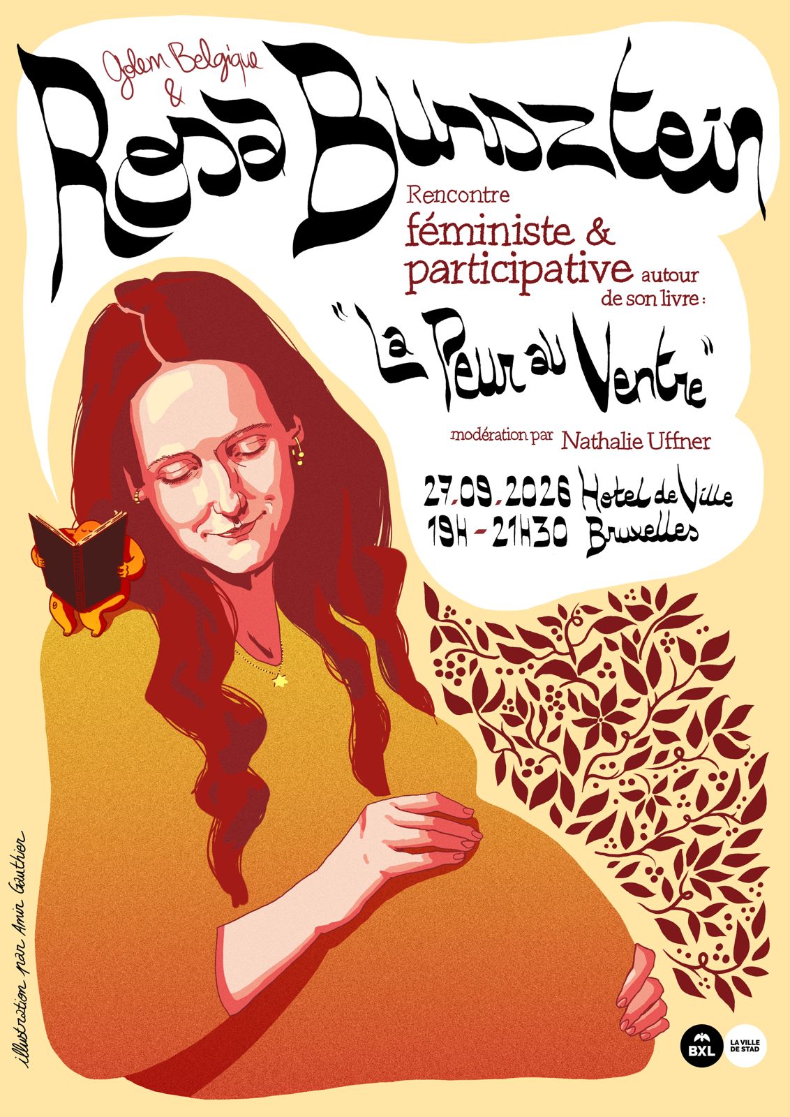Rencontre avec Rosa Bursztein autour de son nouveau livre "La peur au ventre"