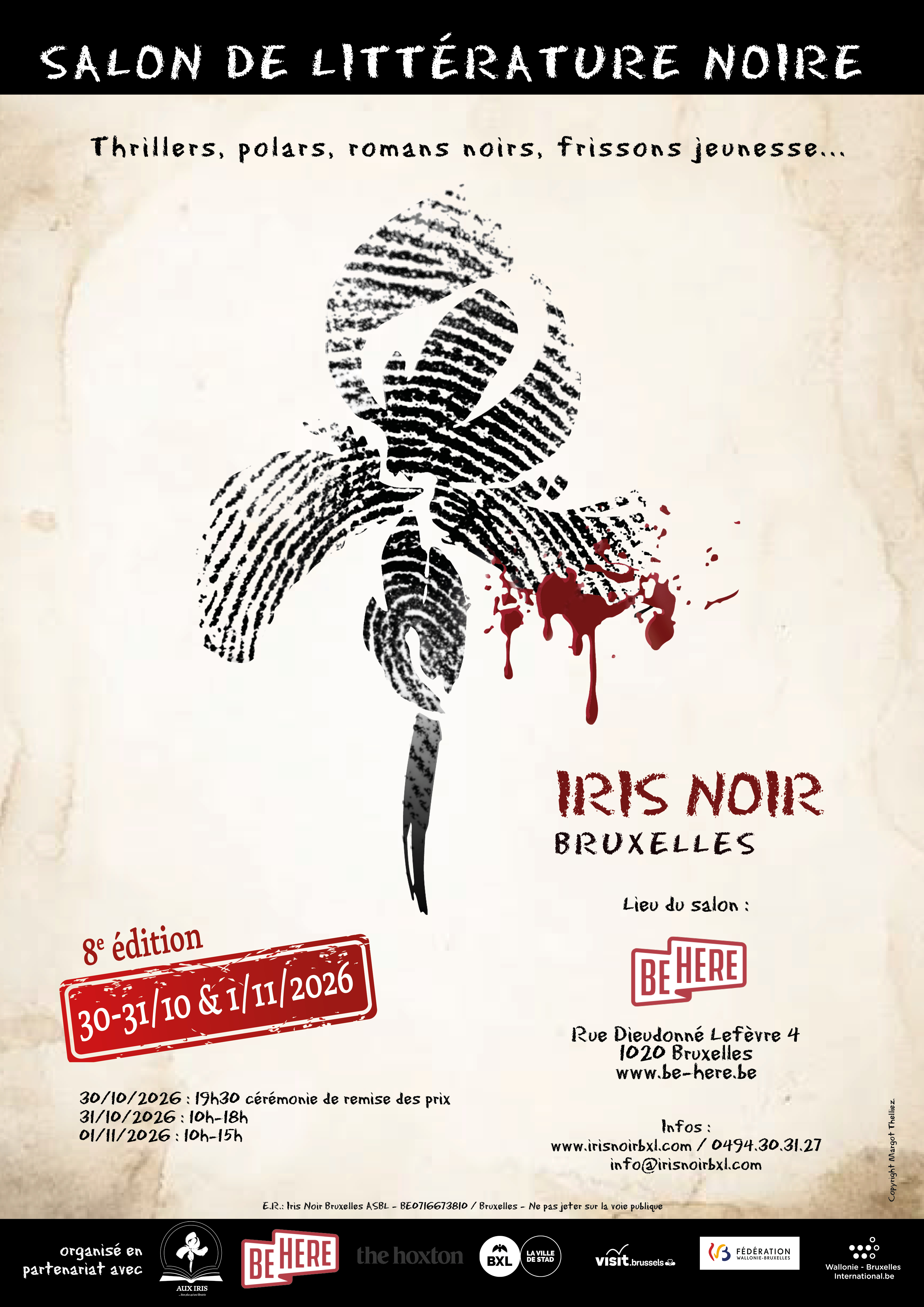 Iris Noir Bruxelles – Salon de littérature noire