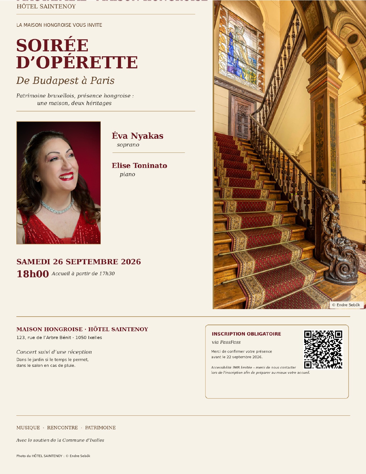 Soirée d’opérette – De Budapest à Paris