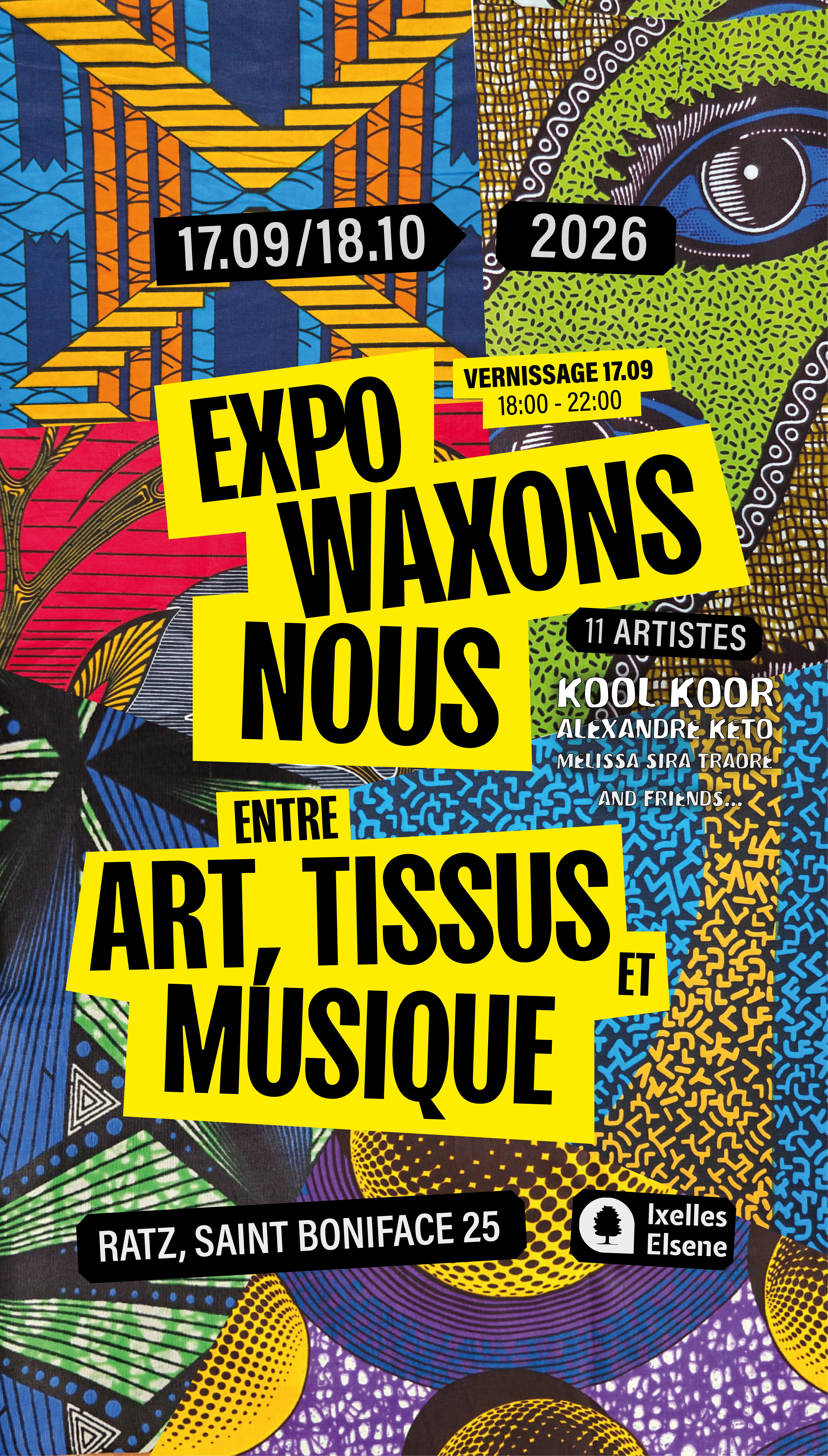 Waxons-nous entre arts, tissu et musique