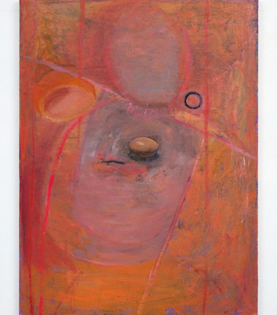 Elene Shatberashvili, Untitled, 2024, huile sur toile, 73 × 54 cm, courtesy de l’artiste et de la galerie © LC Queisser, Adagp, Paris, 2025