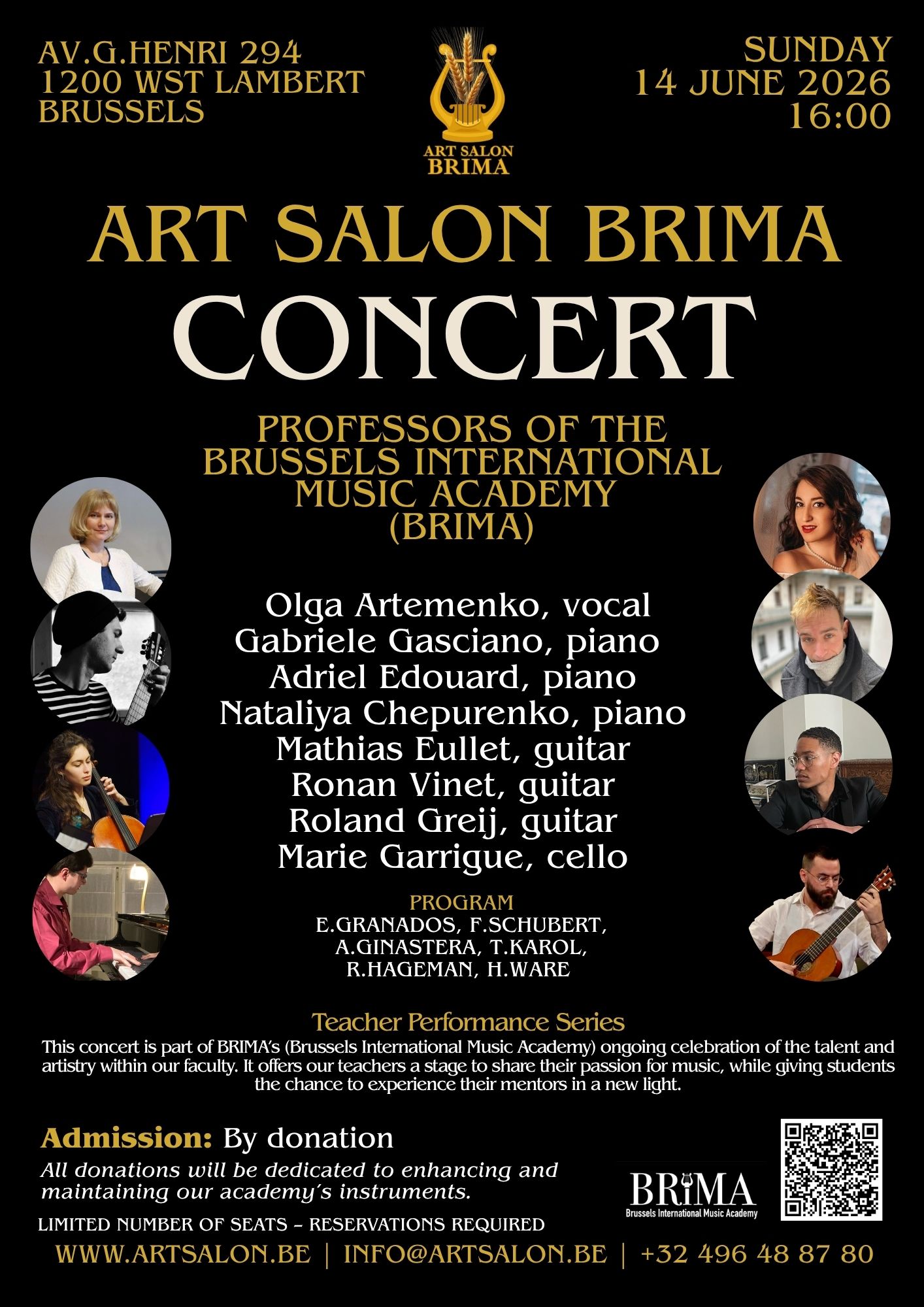 Concert of Professors – BRIMA’s Teacher Performance Series