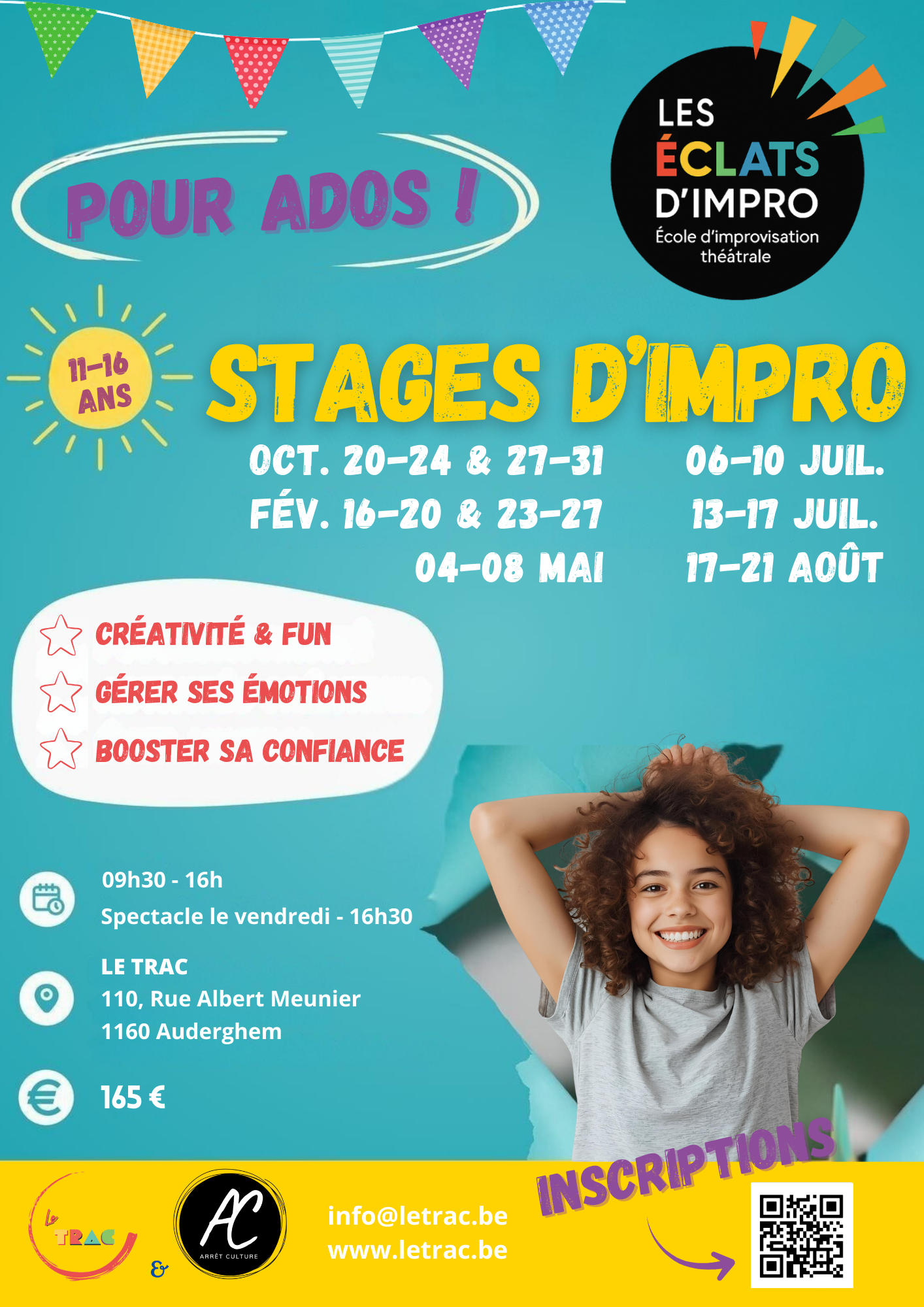 Improv camp for teens – Une Explosion de Fun Garantie