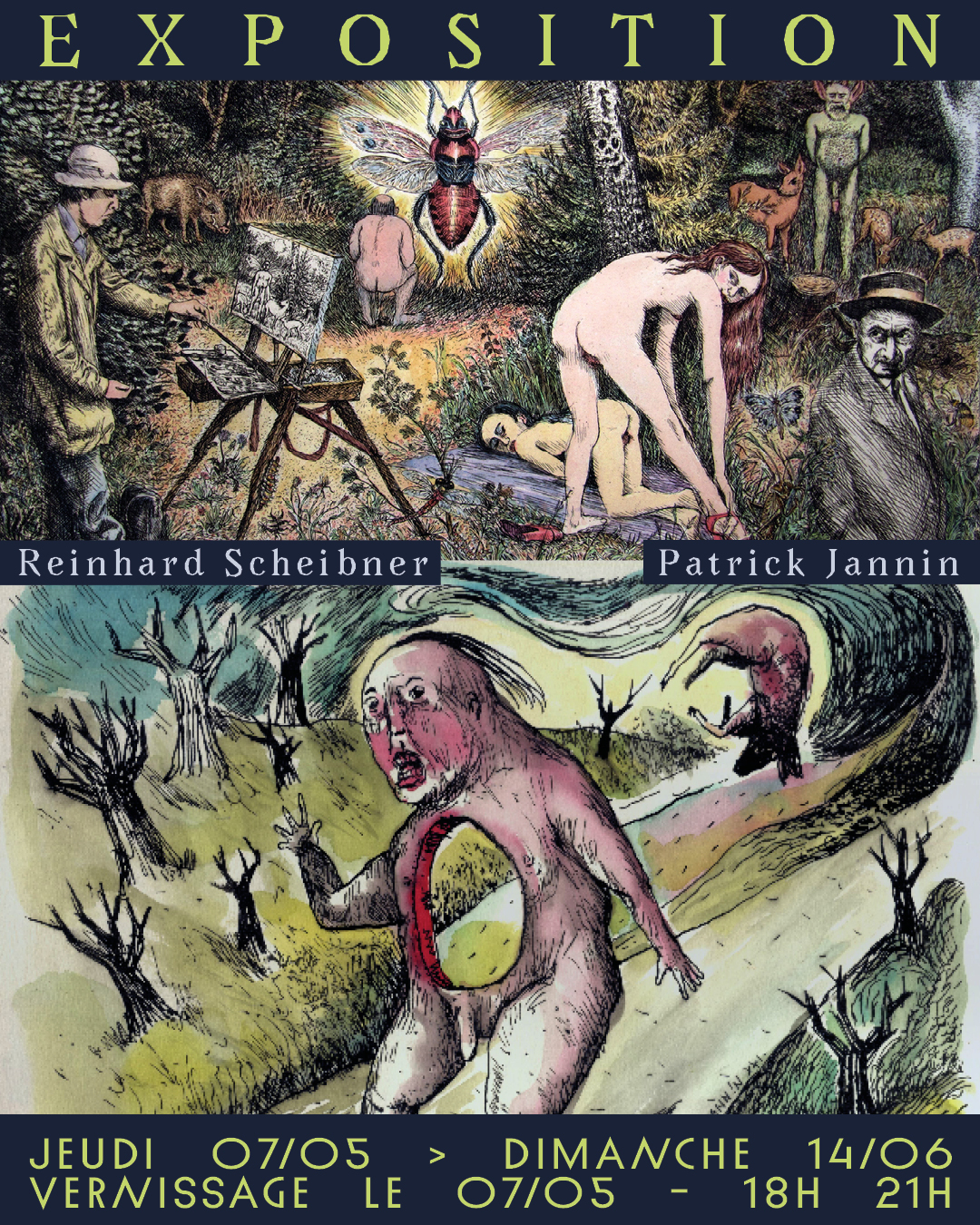 Reinhard Scheibner & Patrick Jannin : Masquerade ball
