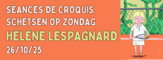 Schetsen op zondag met Hélène Lespagnard