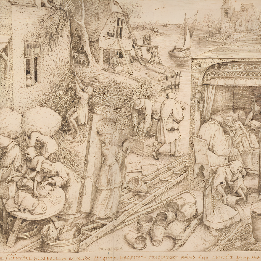 Pieter Bruegel, Voorzichtigheid, 1559, MRBAB / foto J. Geleyns - Kunstfotografie