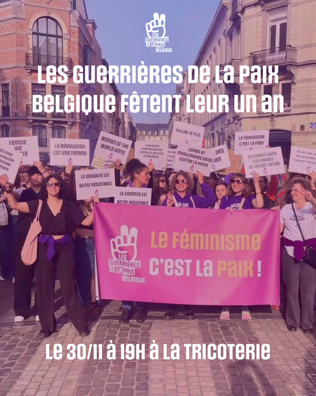 Les Guerriéres de la Paix fête leur 1 an