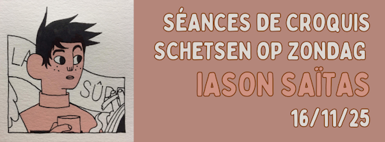 Séance de croquis avec Iason Saïtas