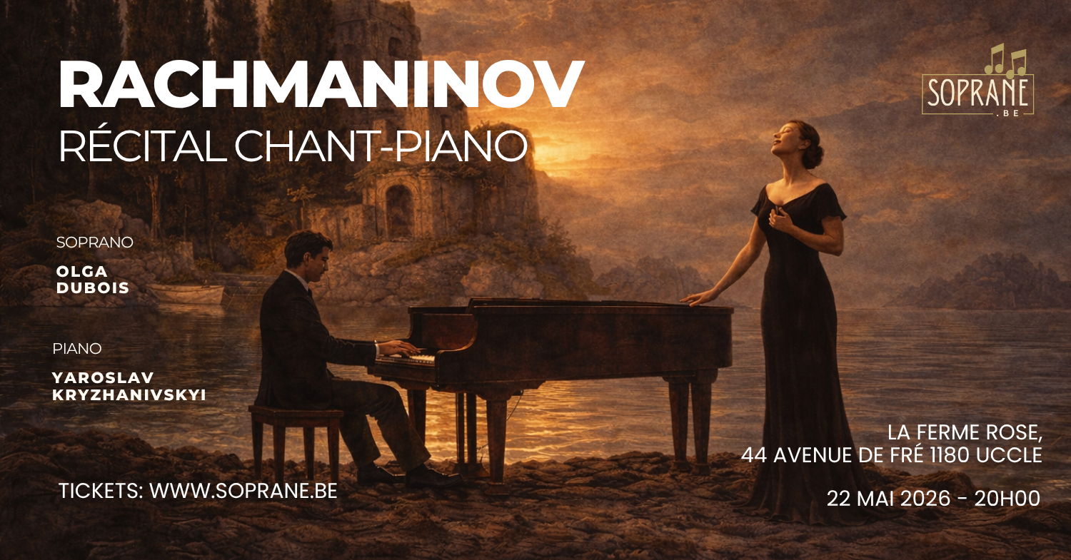 Mélogies de Sergueï RACHMANINOV : Récital chant-piano