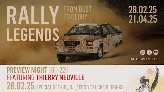 Rally Legends – Preview Night featuring Thierry Neuville