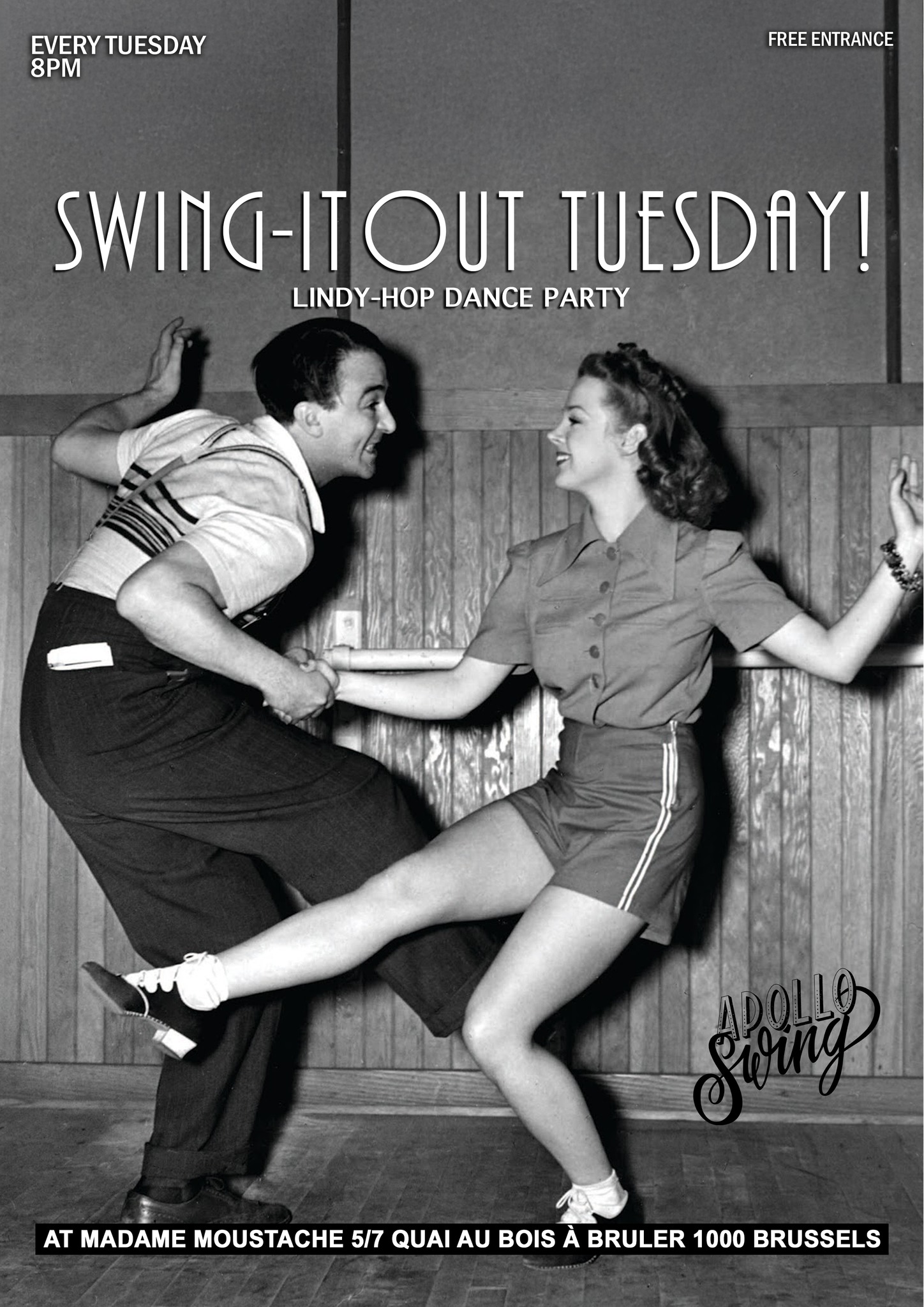 Swing it out tuesday - free