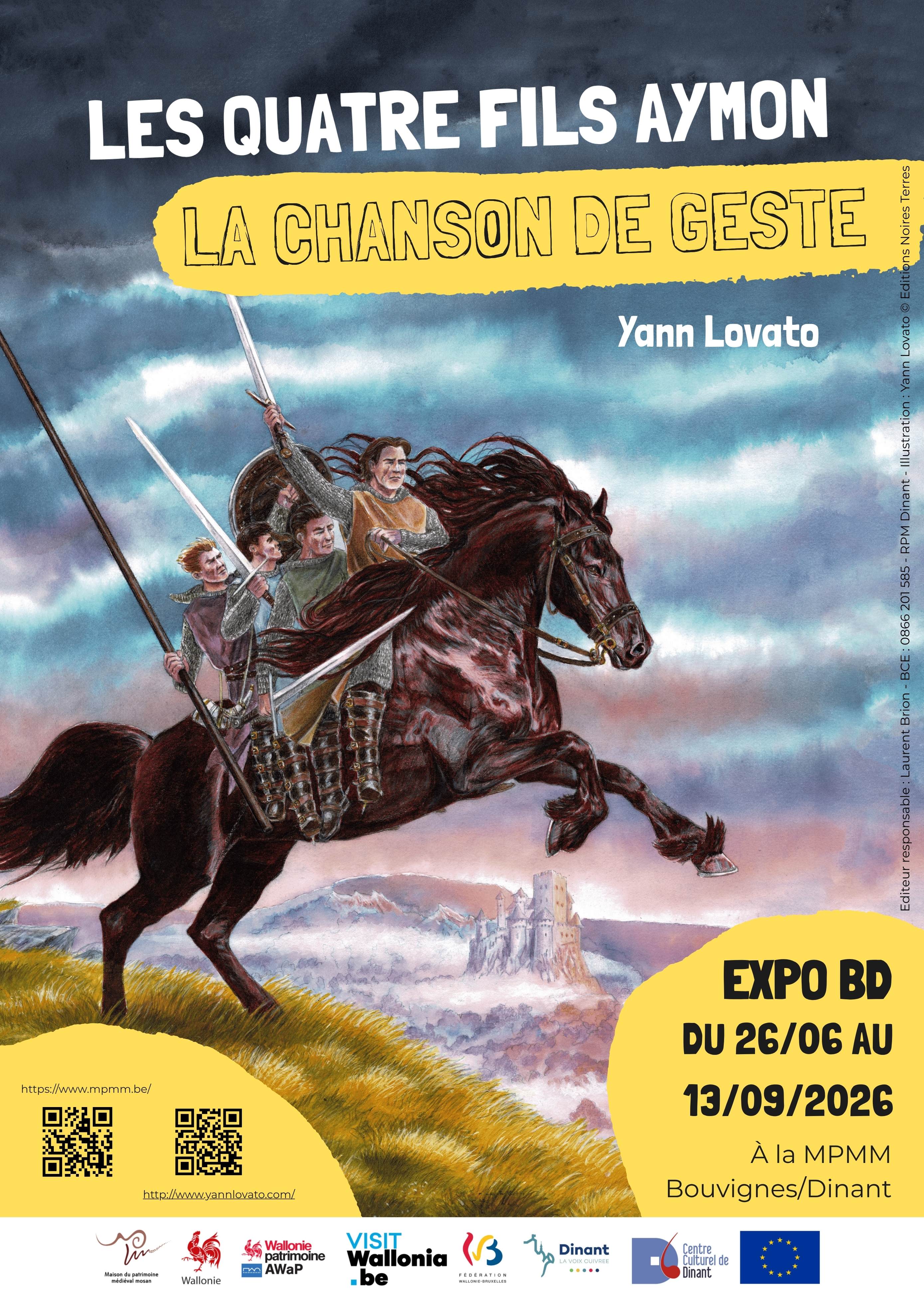 Exposition temporaire : Les Quatre Fils Aymon - La chanson de geste