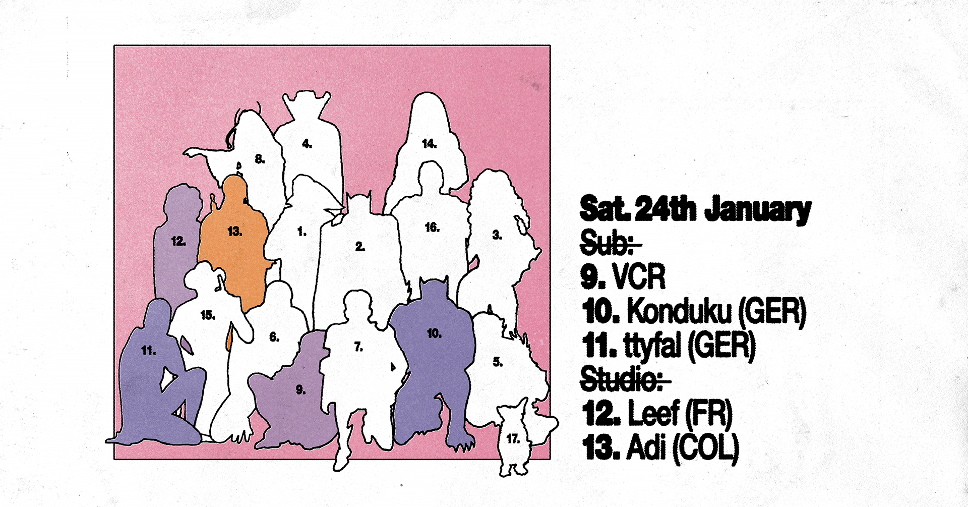 BLUR with Konduku, Adi, ttyfal, Leef, VCR