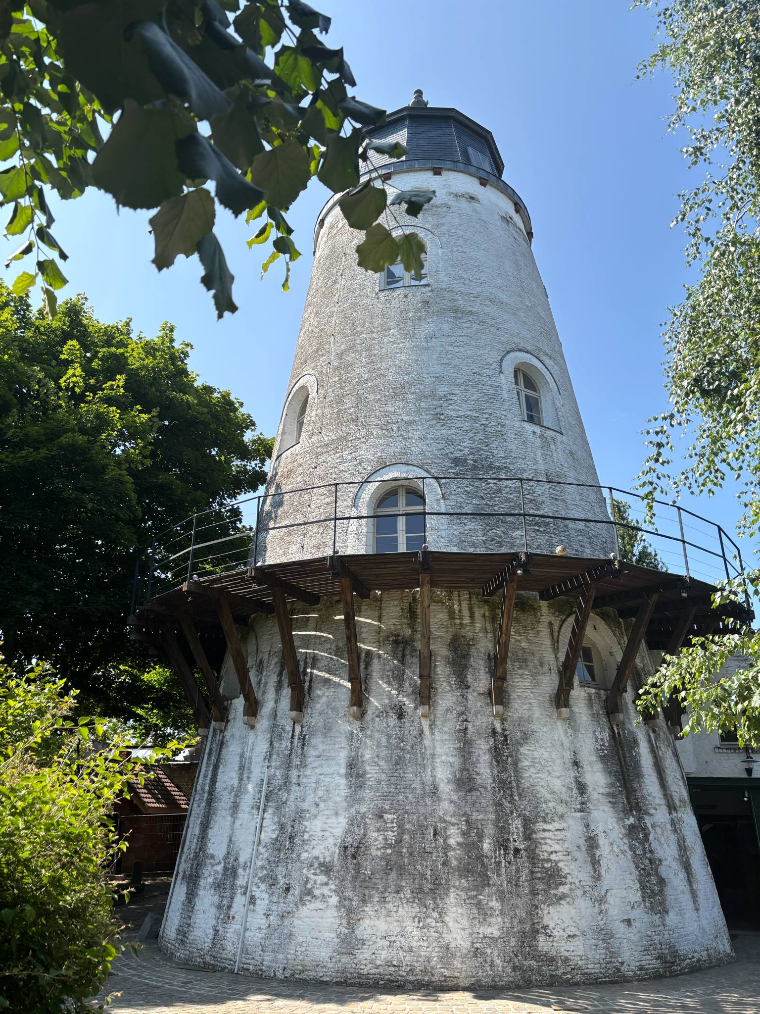 Evere, de gris et de vert — Moulin d'Evere