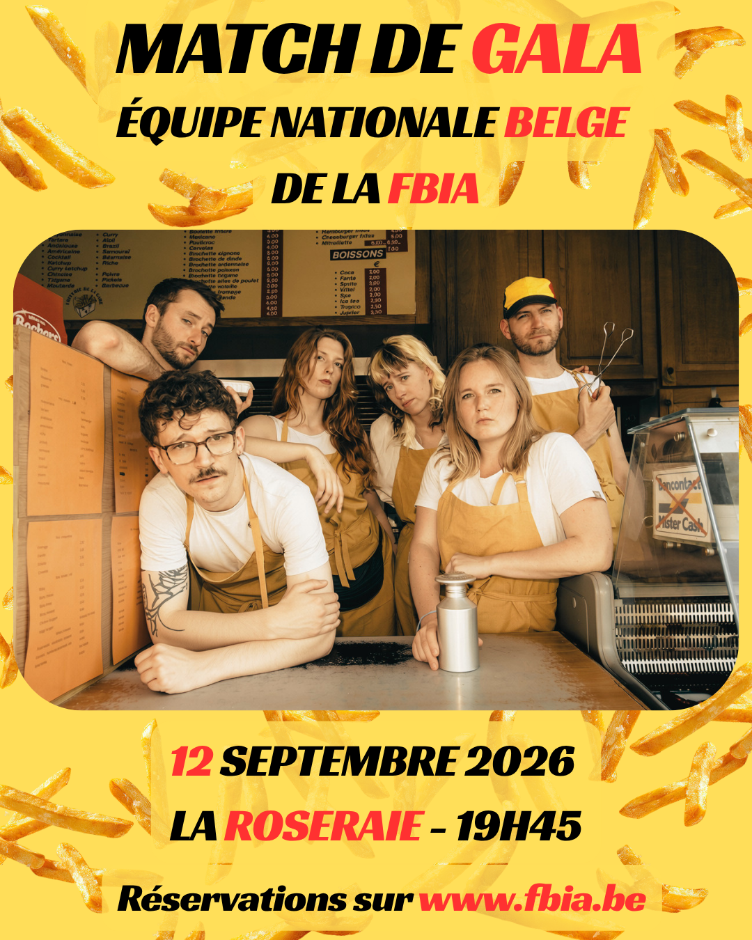 Match de Gala de l'Equipe Nationale Belge d'Improvisation de la FBIA
