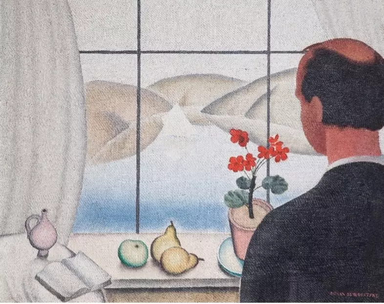 Gustave Van de Woestyne et Anto Carte au Musée Van Buuren