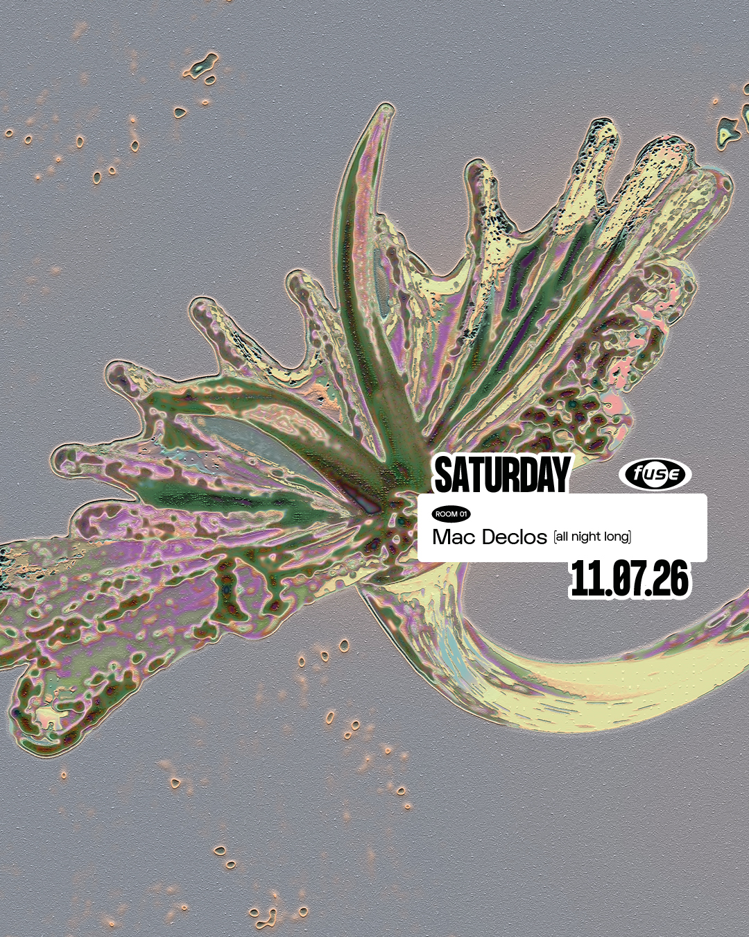 Fuse presents: Mac Declos (all night long)