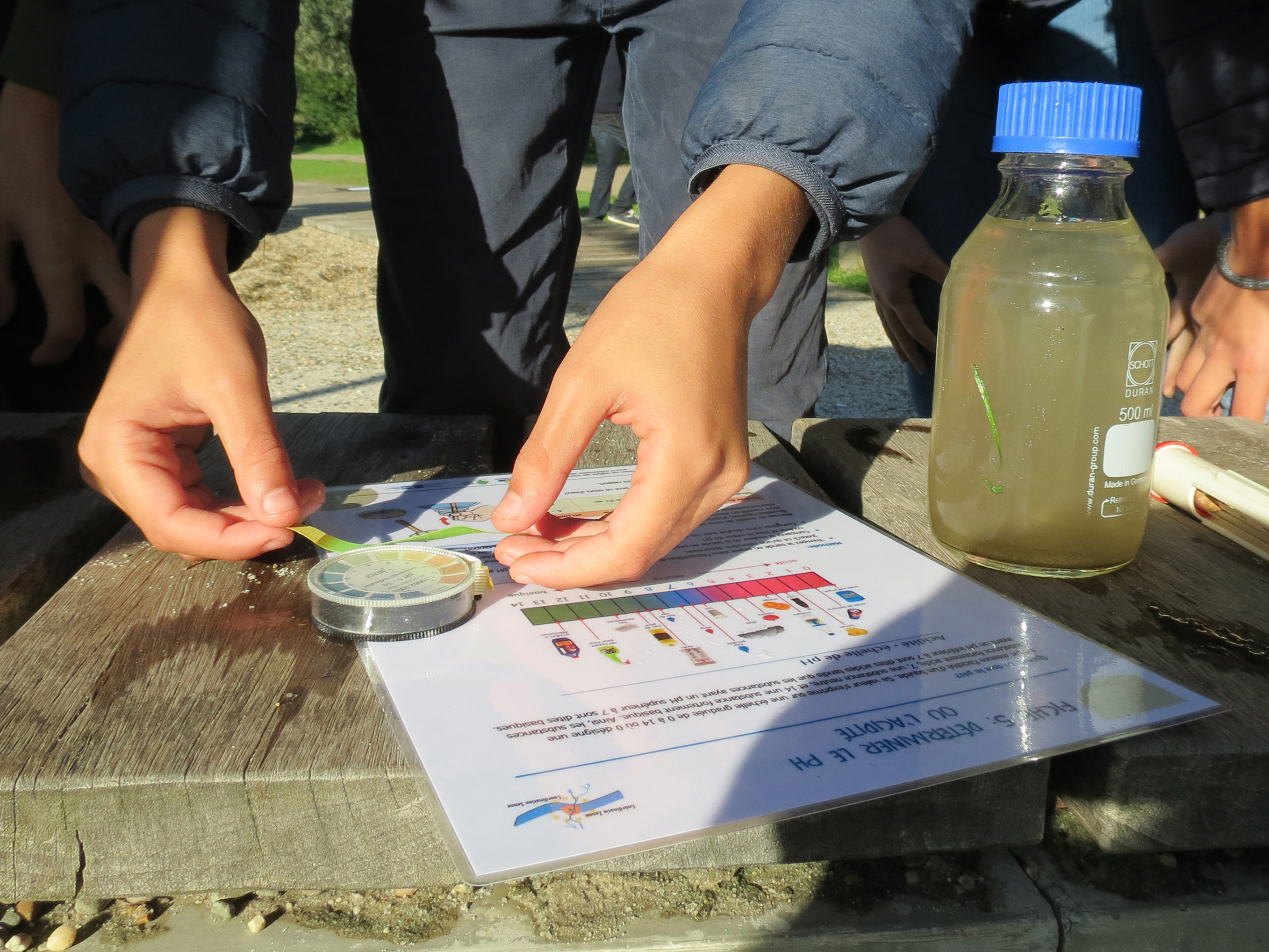 No Time to Waste Water: Onderzoek de waterkwaliteit van de waterloop dichtbij je school